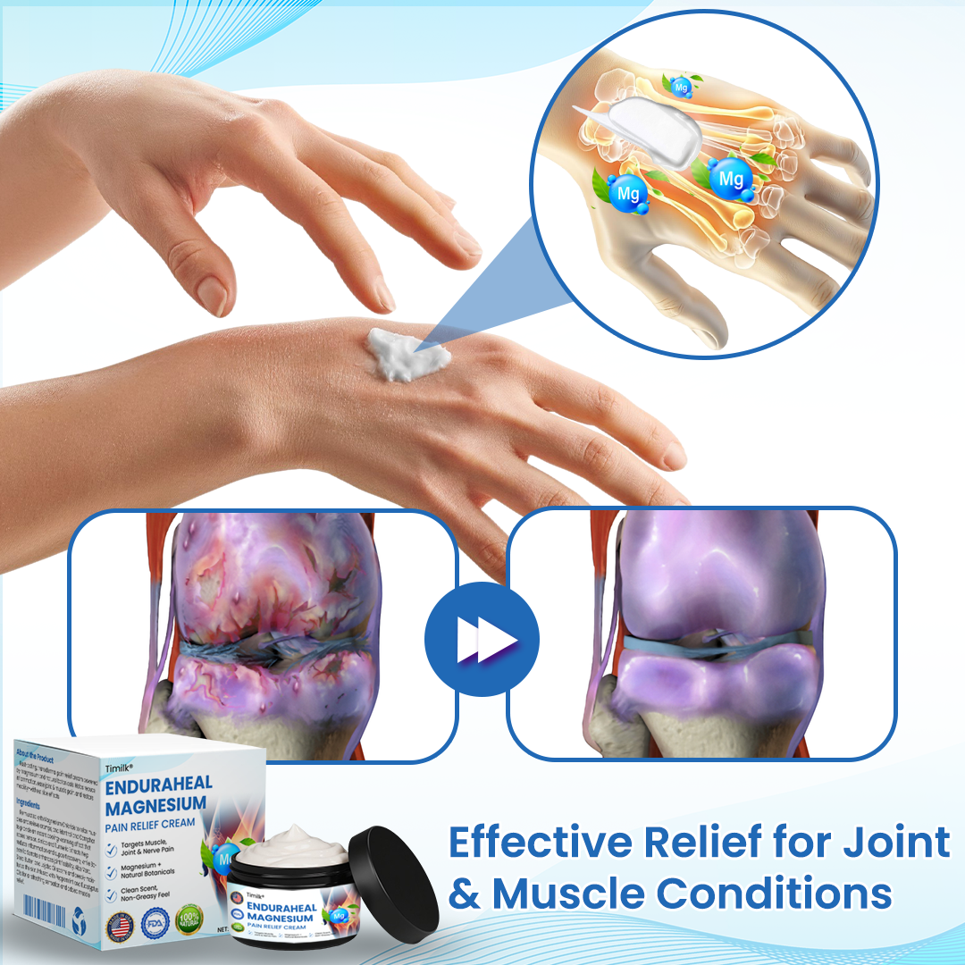 Timilk® EnduraHeal Magnesium Pain Relief Cream (A)