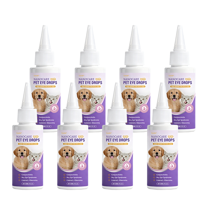 Timilk® NanoCare Pet Eye Drops 👩⚕️ FDA Approved | Relieves Conjunctivitis, Dry Eyes, Cataracts & Keratitis 🐶🐱✨(A)
