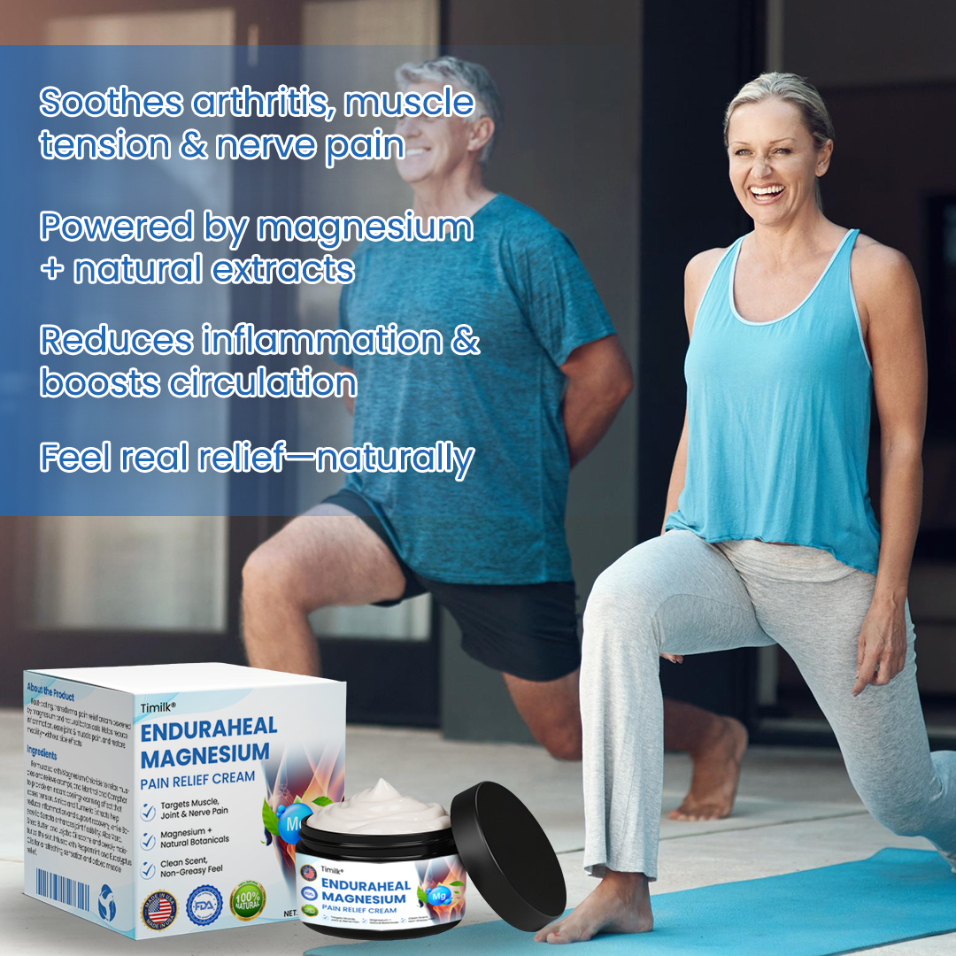 Timilk® EnduraHeal Magnesium Pain Relief Cream (A)
