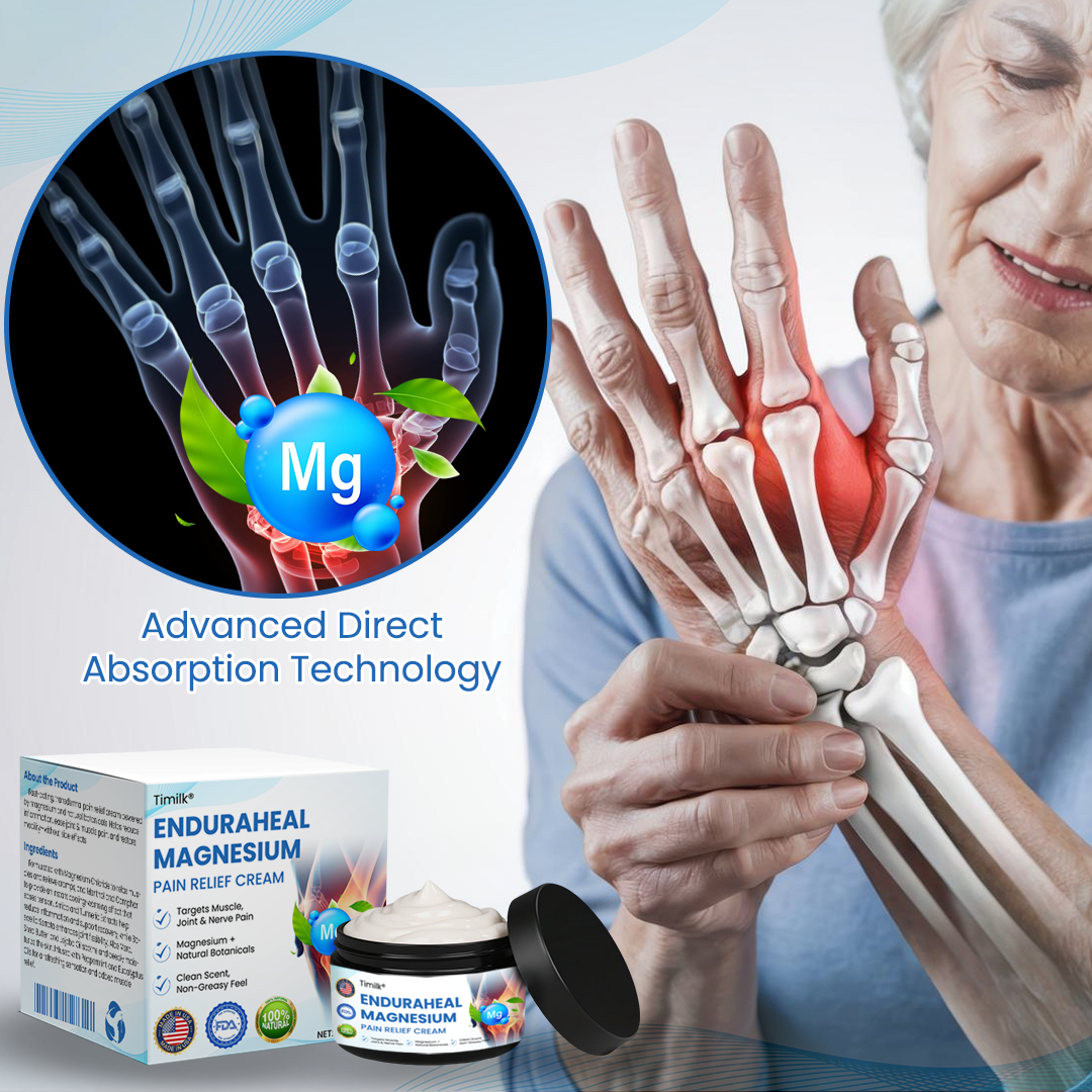 Timilk® EnduraHeal Magnesium Pain Relief Cream (A)
