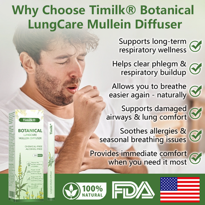 Timilk® Botanical LungCare Mullein Diffuser 🔥 (A)