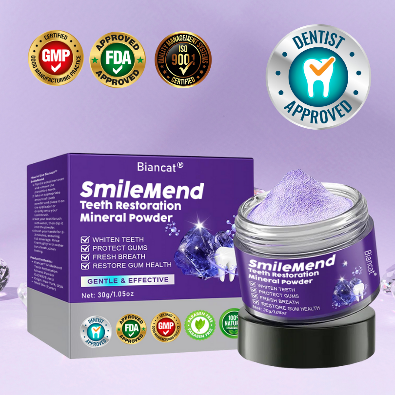 Biancat® SmileMend Teeth Restoration Mineral Powder (A) ✨