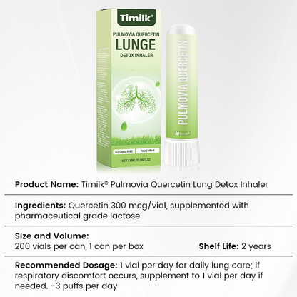 Timilk® Pulmovia Quercetin Lung Detox Inhaler ✨(A)