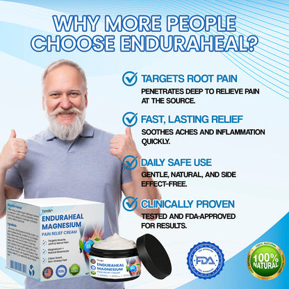Timilk® EnduraHeal Magnesium Pain Relief Cream (A)