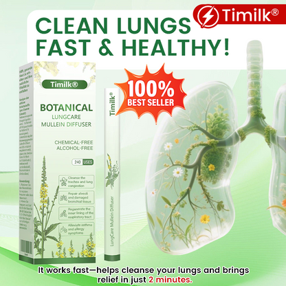 Timilk® Botanical LungCare Mullein Diffuser 🔥 (A)