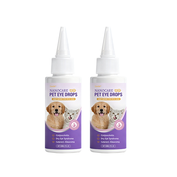 Timilk® NanoCare Pet Eye Drops  👩‍⚕️ FDA Approved | Relieves Conjunctivitis, Dry Eyes, Cataracts & Keratitis 🐶🐱✨（A）