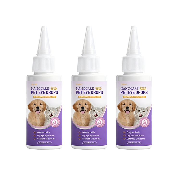 Timilk® NanoCare Pet Eye Drops  👩‍⚕️ FDA Approved | Relieves Conjunctivitis, Dry Eyes, Cataracts & Keratitis 🐶🐱✨（A）
