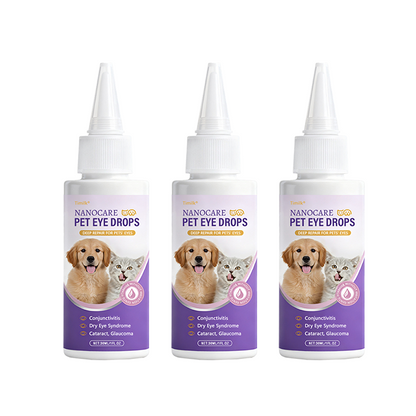 Timilk® NanoCare Pet Eye Drops  👩‍⚕️ FDA Approved | Relieves Conjunctivitis, Dry Eyes, Cataracts & Keratitis 🐶🐱✨（A）