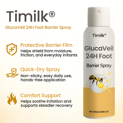 Timilk® GlucaVeil 24H Foot Barrier Spray✨ (A)
