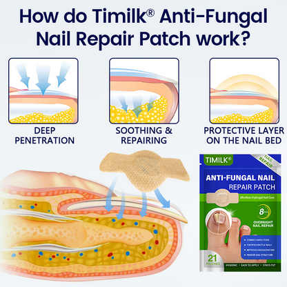 Timilk® Anti-Fungal Nail Repair Patch🔥(A)