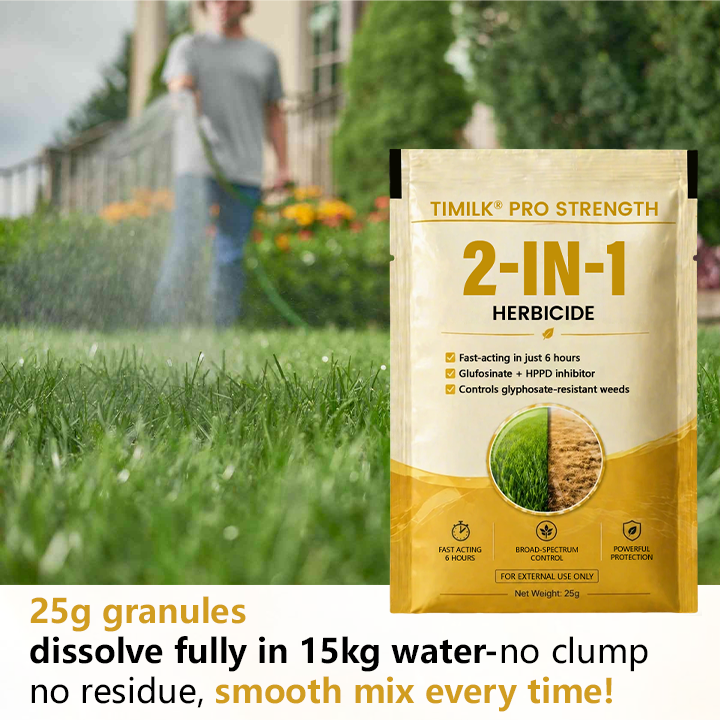 🏆 Official Store |Timilk® Pro Strength 2-in-1 Herbicide: Fast Acting Results on Glyphosate-Resistant Weeds🔥