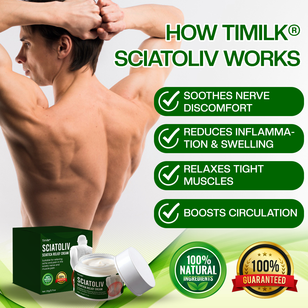 Timilk® Sciatoliv Sciatica Relief Cream (A)