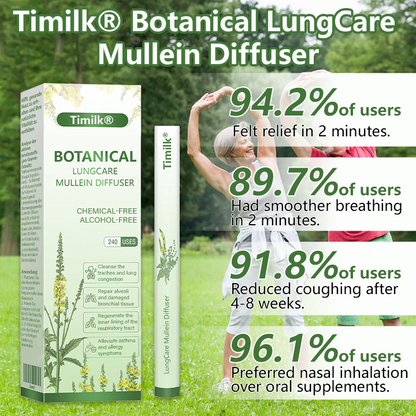 Timilk® Botanical LungCare Mullein Diffuser 🔥 (A)