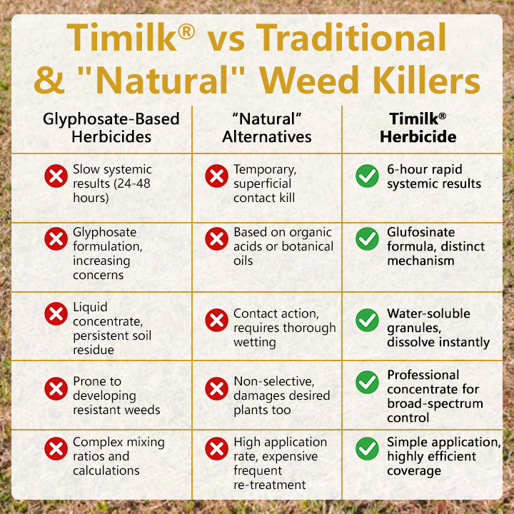 🏆 Official Store |Timilk® Pro Strength 2-in-1 Herbicide: Fast Acting Results on Glyphosate-Resistant Weeds🔥