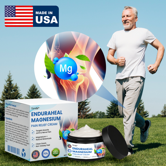 Timilk® EnduraHeal Magnesium Pain Relief Cream (A)