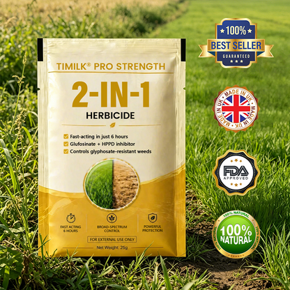 🏆 Official Store |Timilk® Pro Strength 2-in-1 Herbicide: Fast Acting Results on Glyphosate-Resistant Weeds🔥